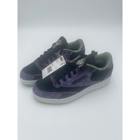 NWT DC Comic Reebok Classic Club C Joker HQ4573 US 6 - Picture 4 of 5